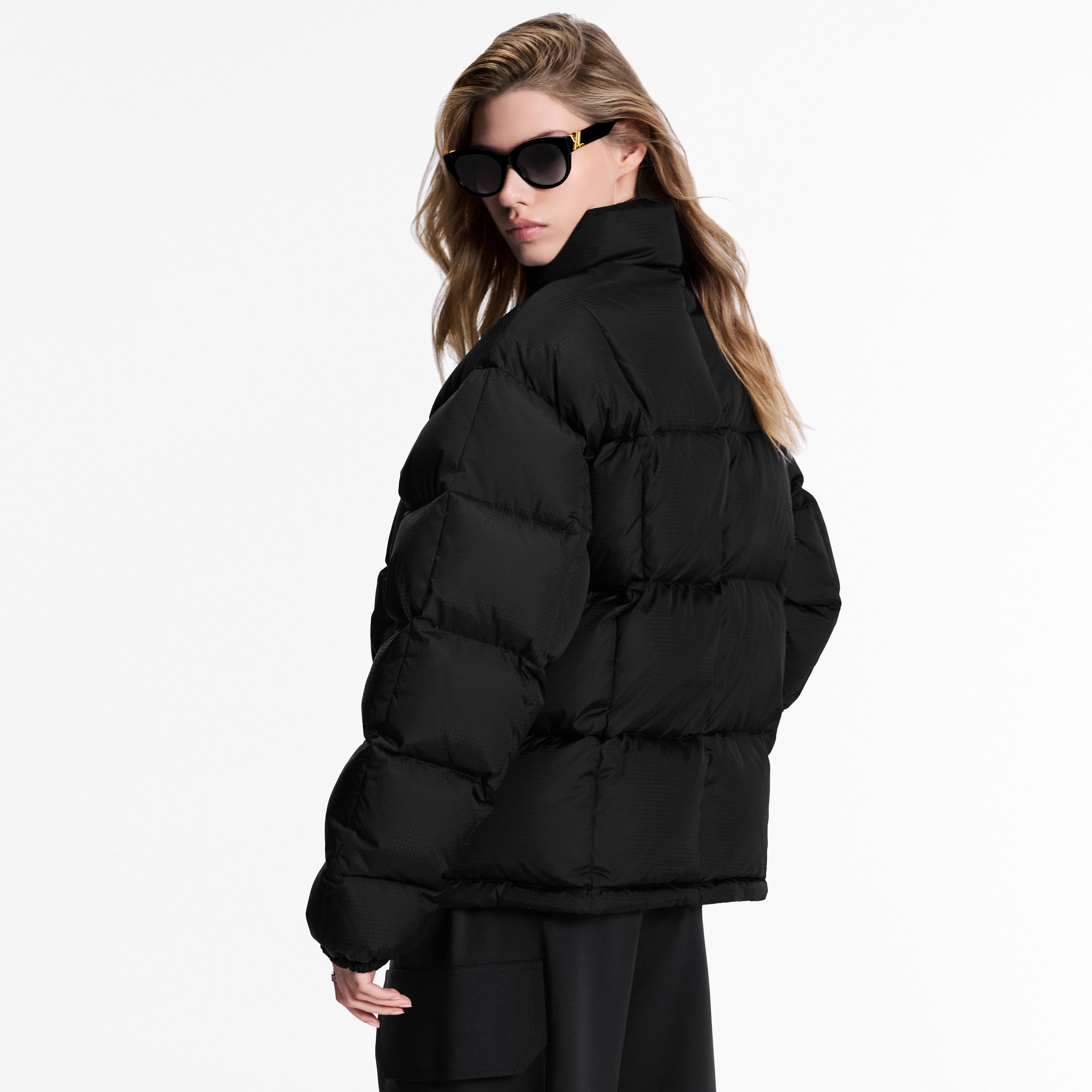Monogram Accent Pillow Puffer Jacket - 5