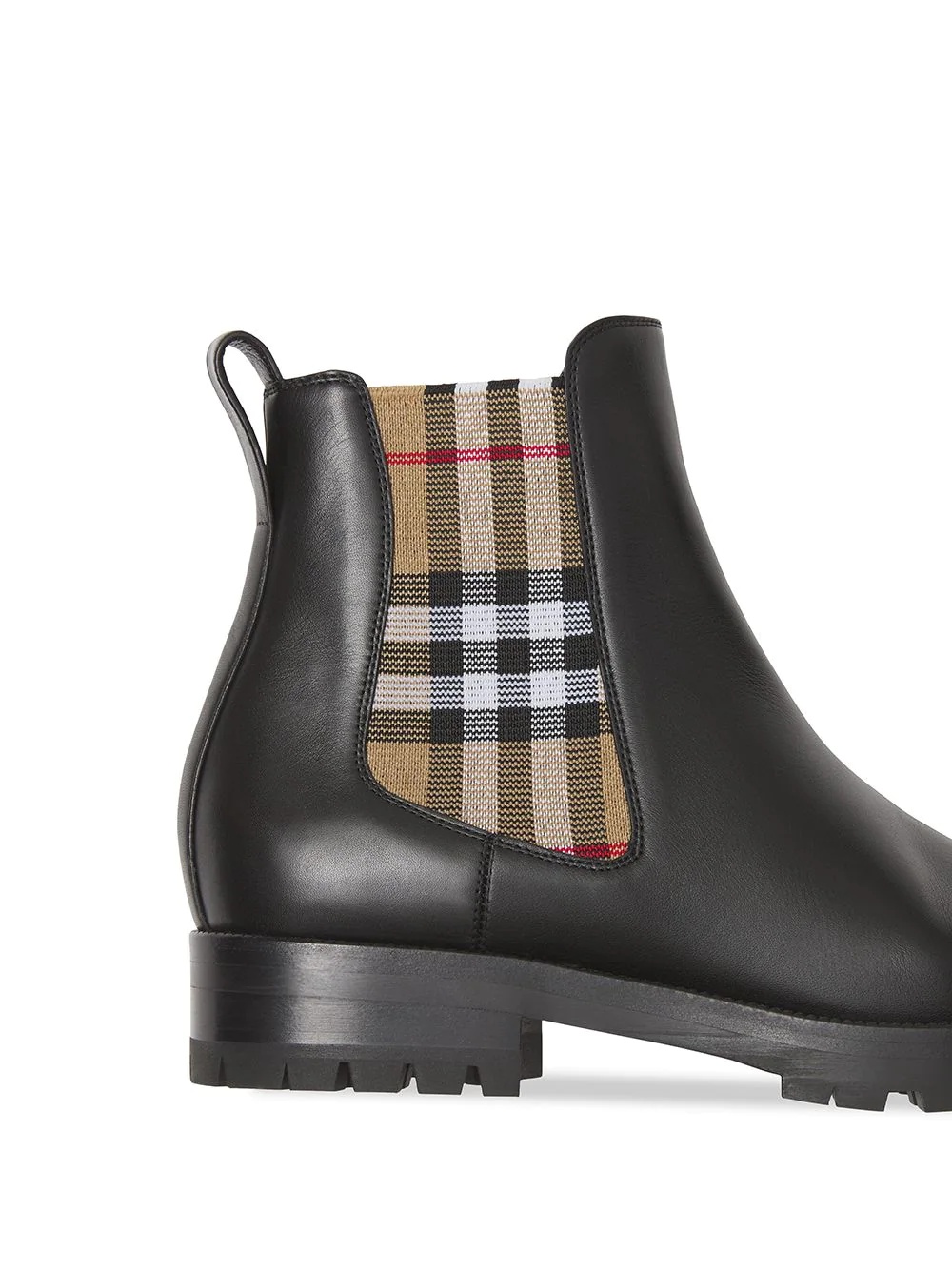 Chelsea check-panel boots - 4