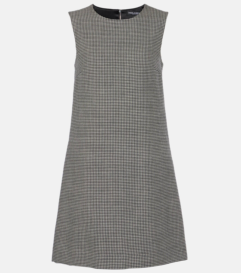 houndstooth-pattern 울 드레스 1