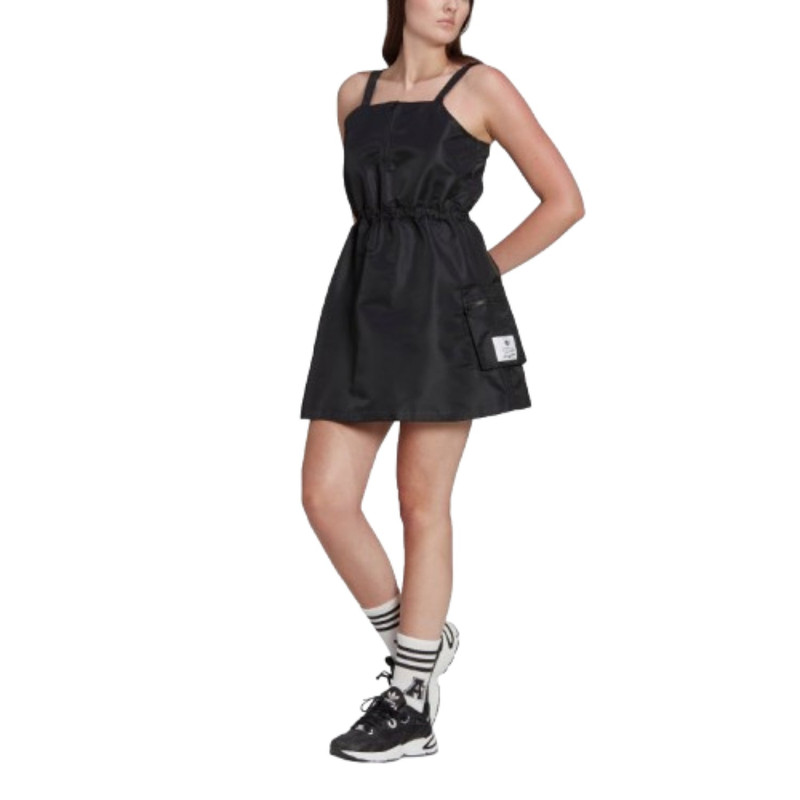 adidas (WMNS) adidas Nylon Dress 'Black' HL9066 outlook