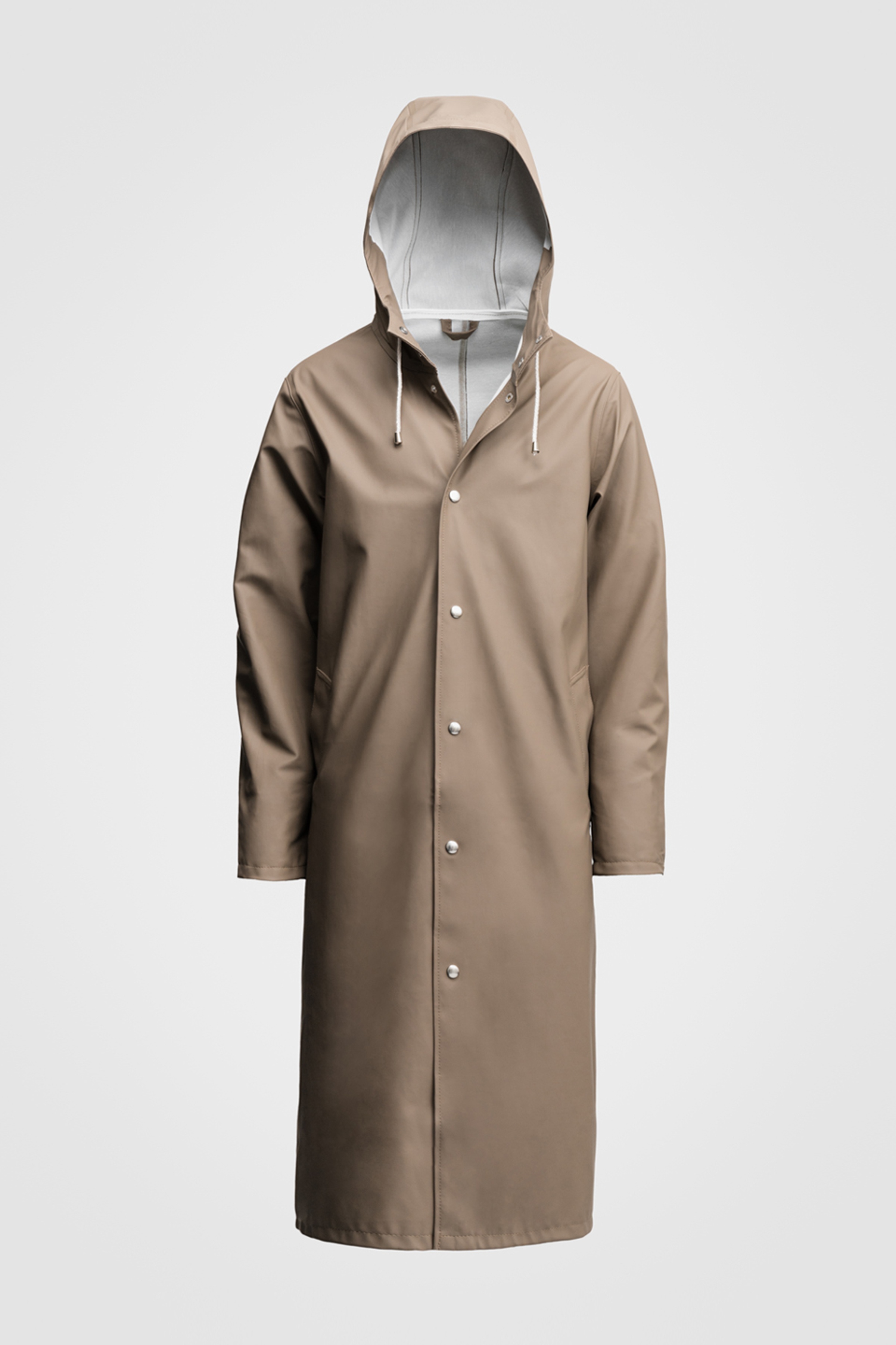 Stockholm Long Raincoat Mole - 1
