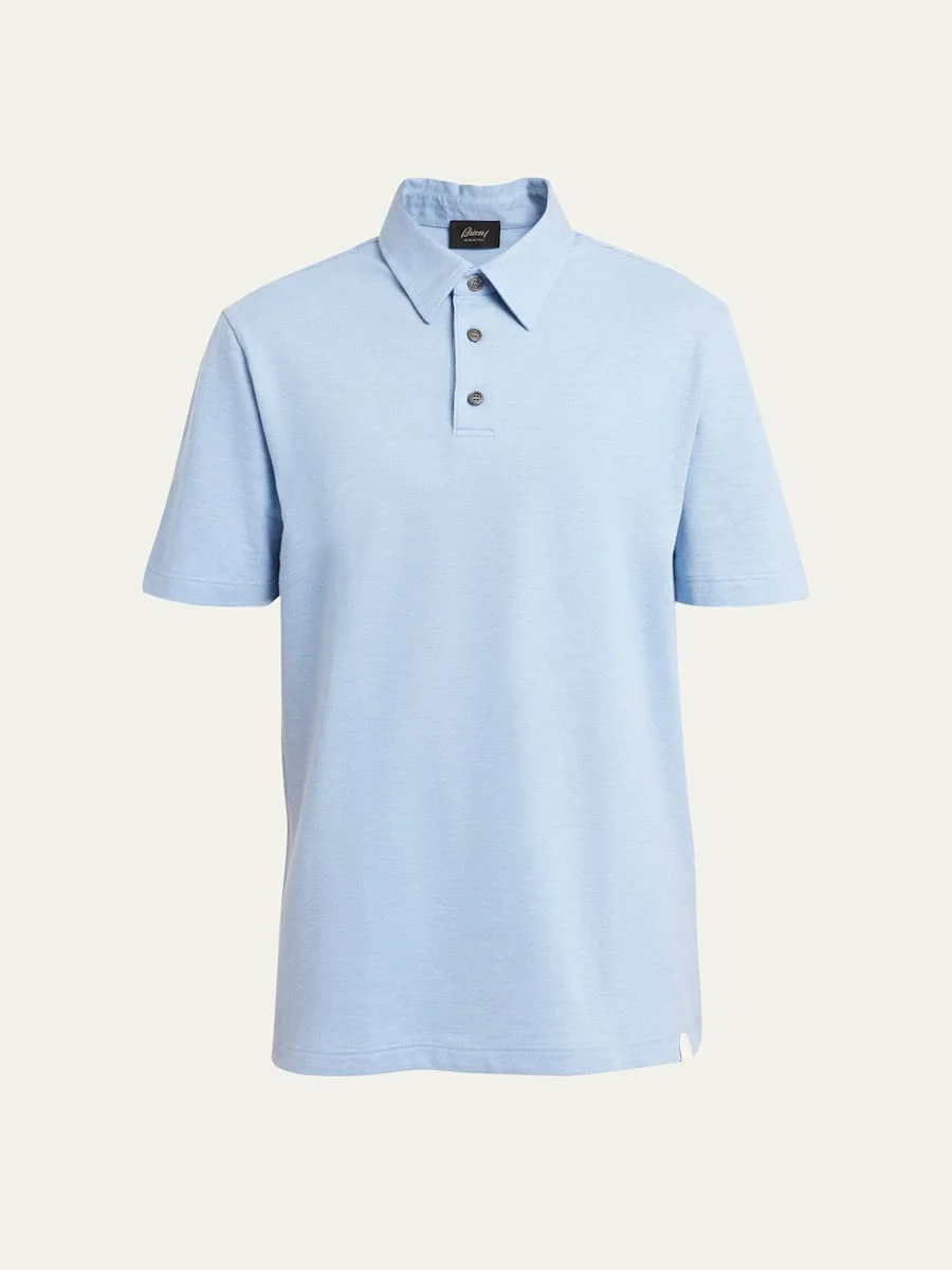 Men's Jersey Pique Polo Shirt - 1