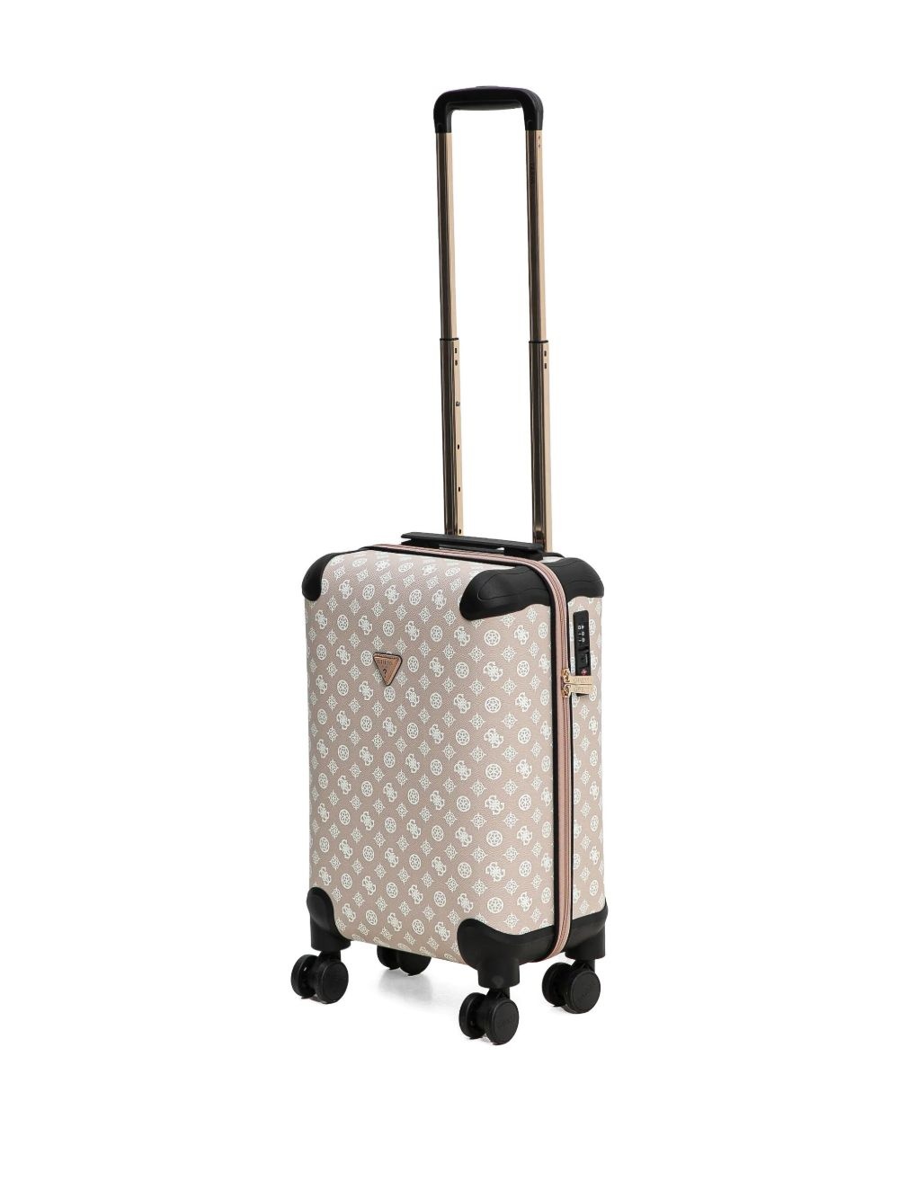 monogram-pattern luggage - 3