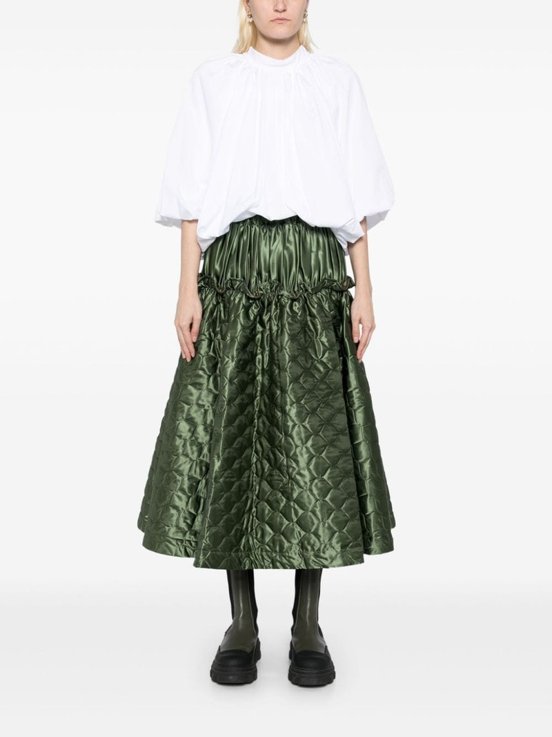 Noir Kei Ninomiya quilted skirt outlook
