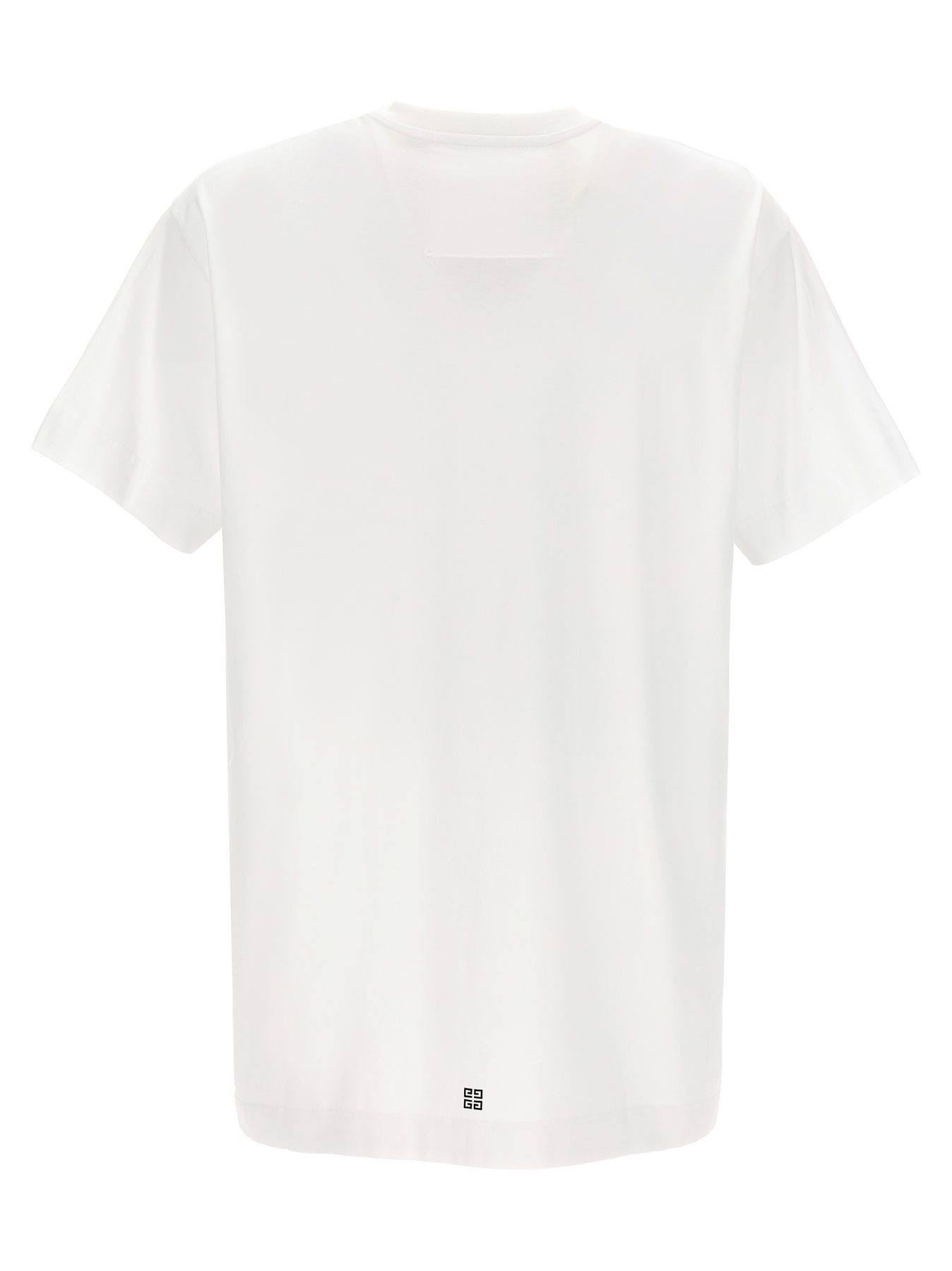 Logo Print T-Shirt White/Black - 2