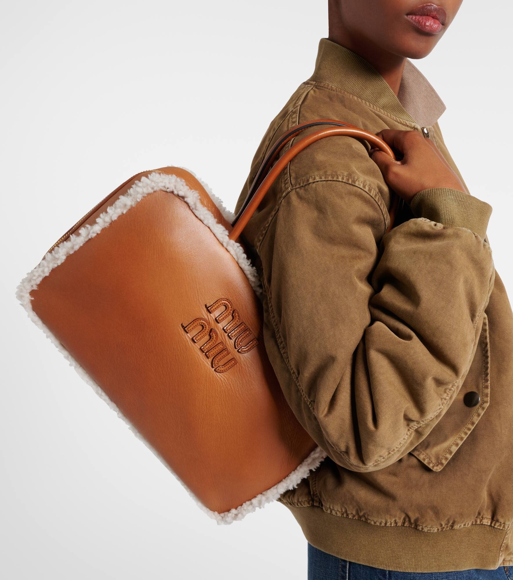 Beau Large leather tote bag - 2
