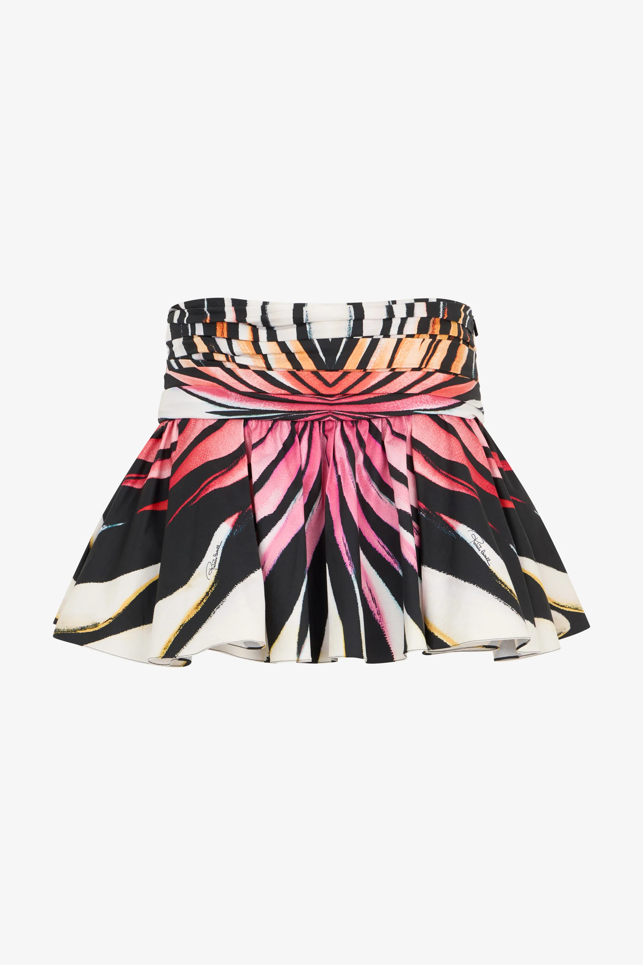 Ray Of Paradise Print Mini Skirt - 1