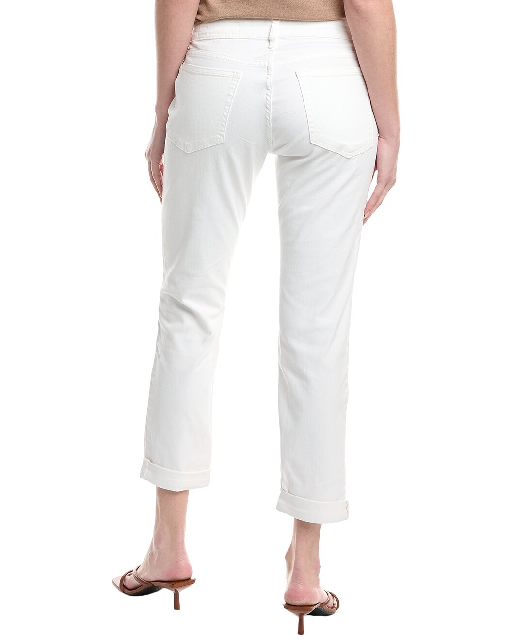 rag & bone Dylan Low-Rise Boyfriend White Jean - 2