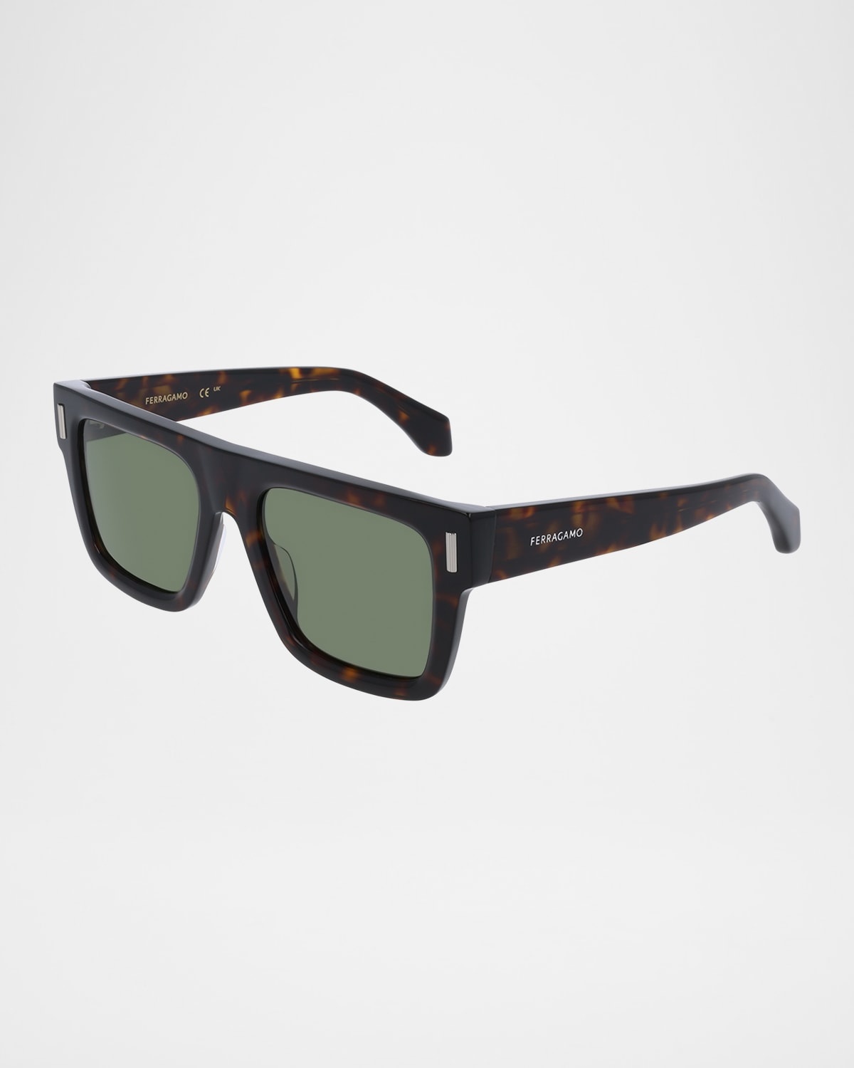 Men's Rivets Acetate Square Sunglasses - 3