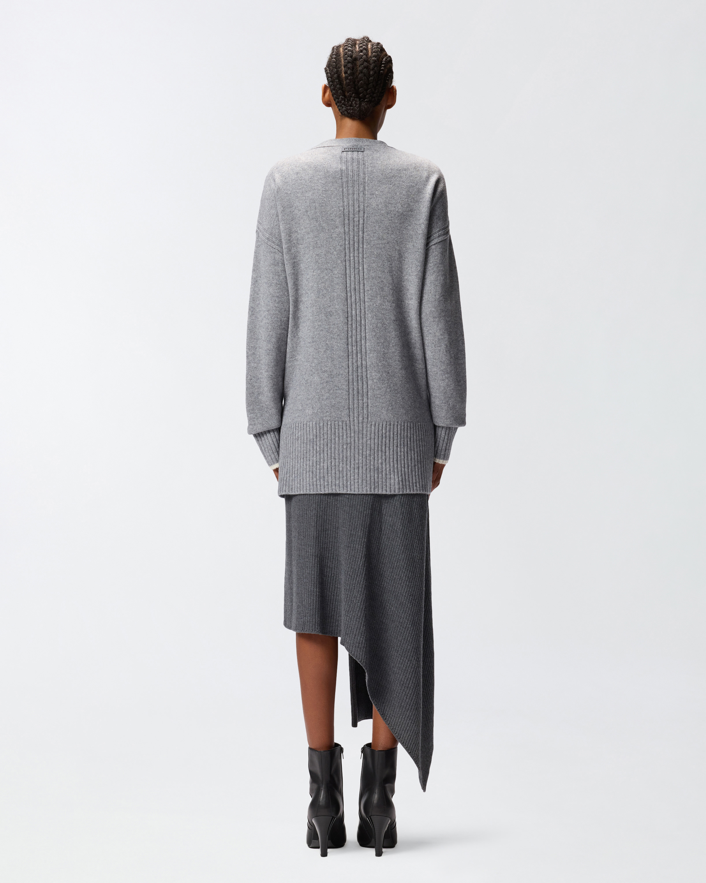 LONG V-NECK CARDIGAN - 4