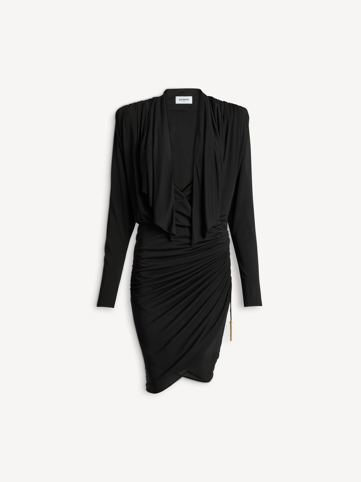 Draped flowing jersey dress - 1