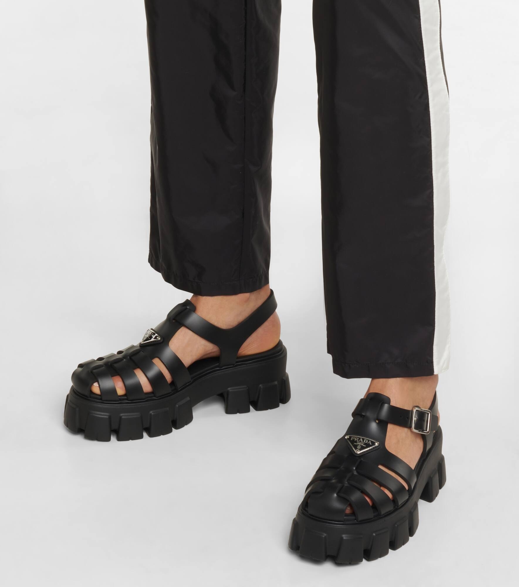 Monolith platform sandals - 4
