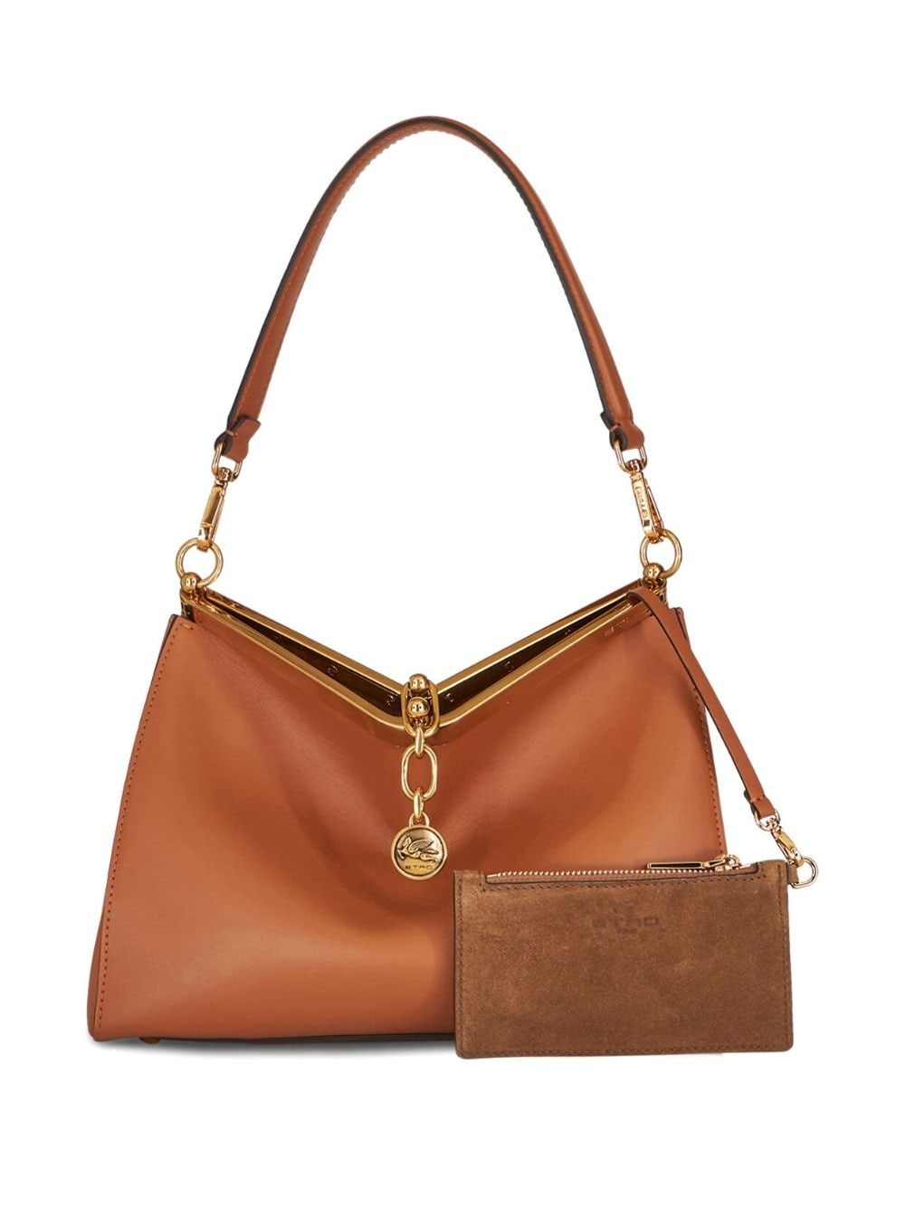 Vela leather clutch bag - 5