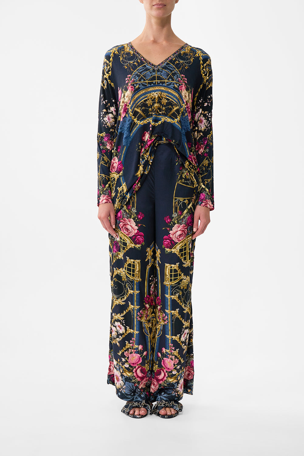 MINIMAL WIDE LEG PANT - 2