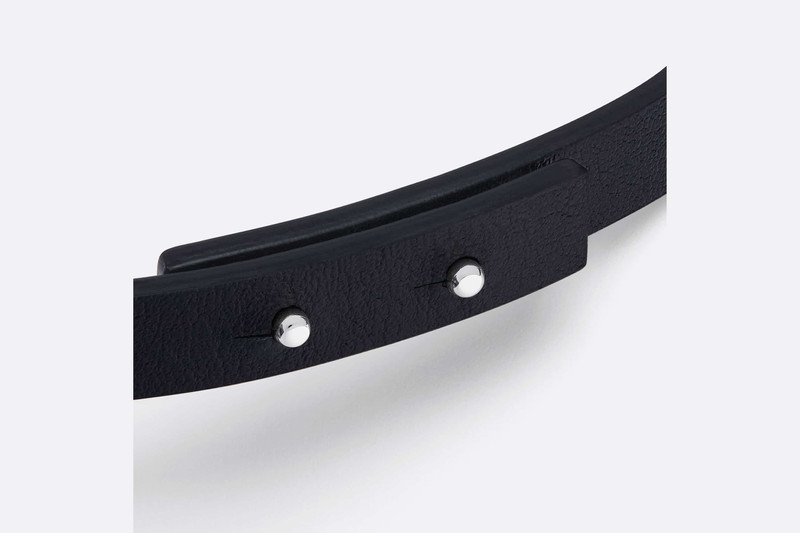 Christian Dior Couture Leather Double Bracelet 3