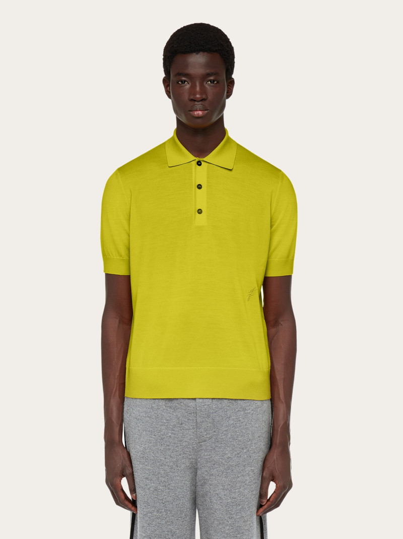 FERRAGAMO Knitted polo shirt outlook