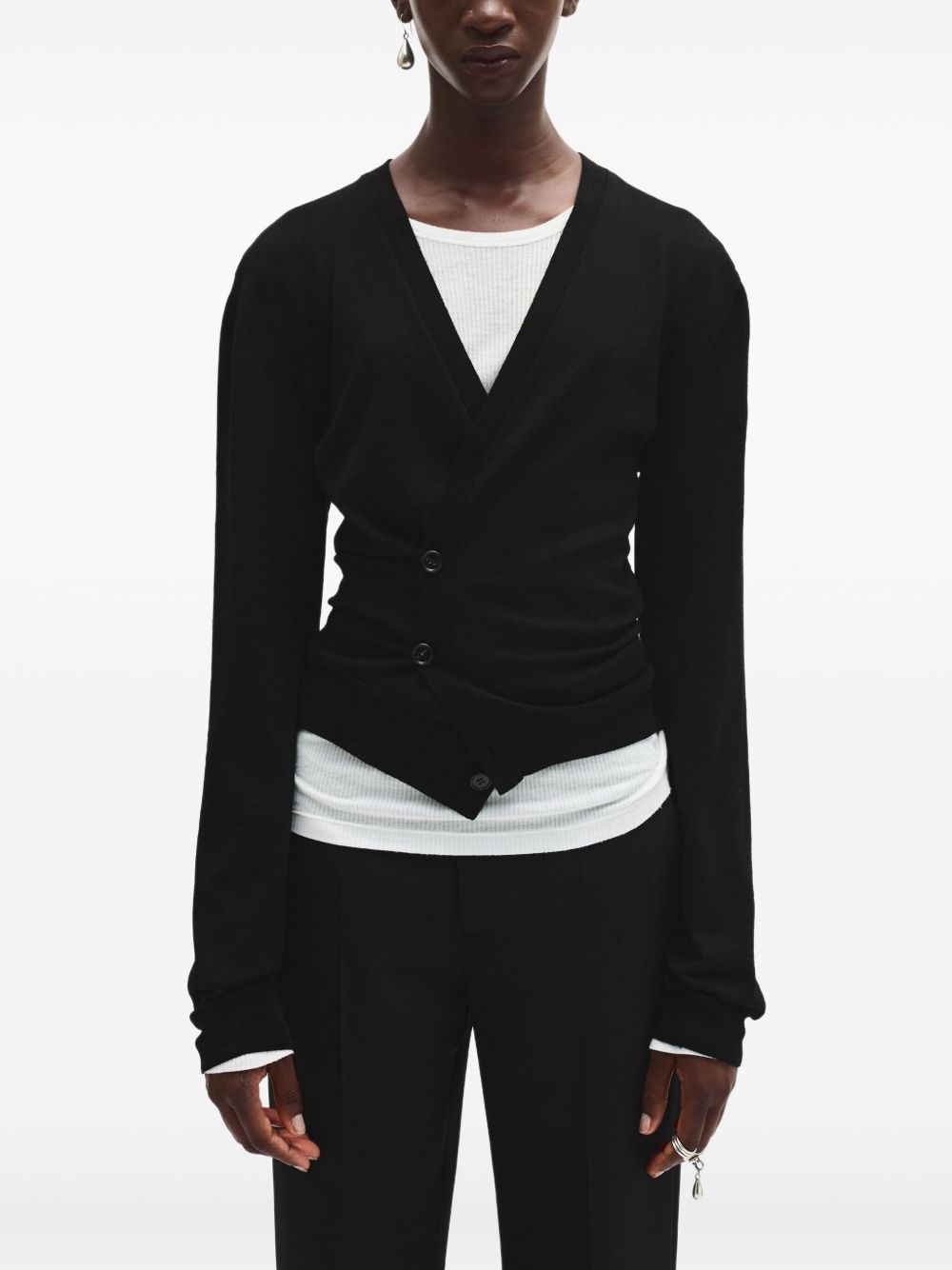 wool cardigan - 1
