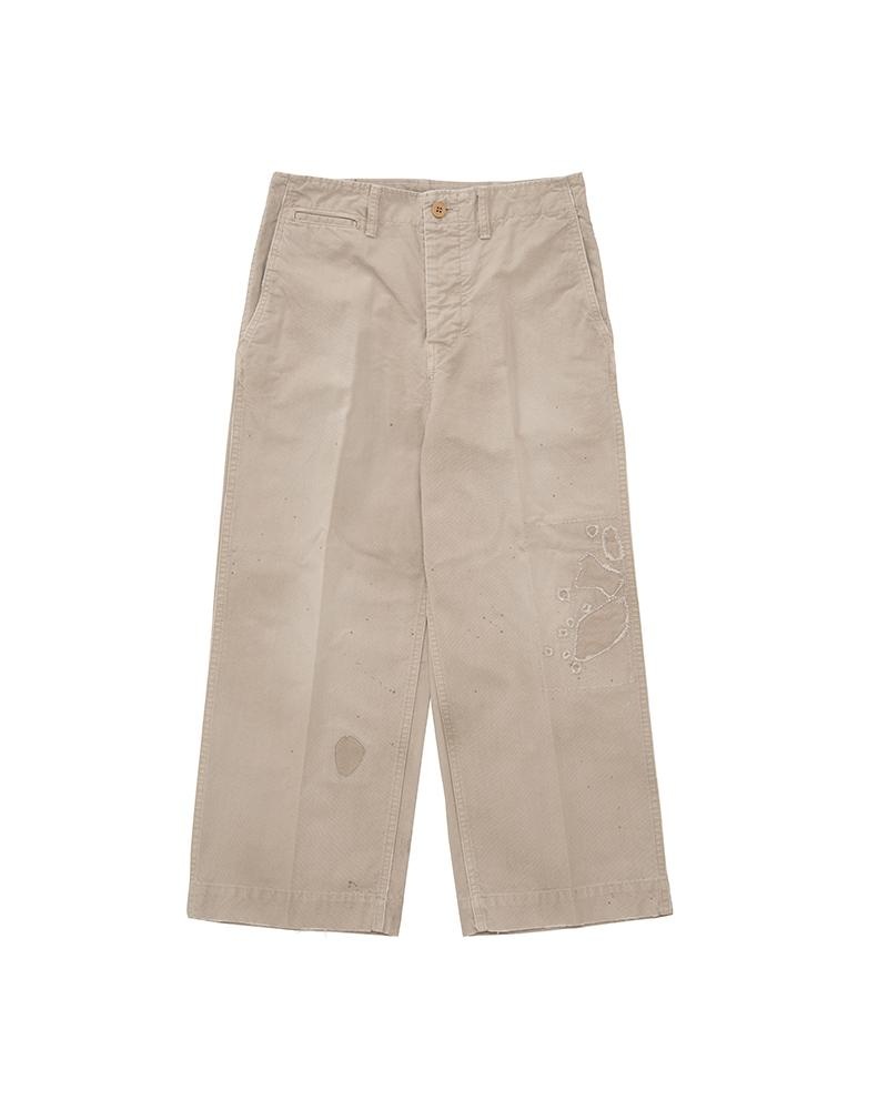 CHINO PANTS CRASH W BEIGE - 1