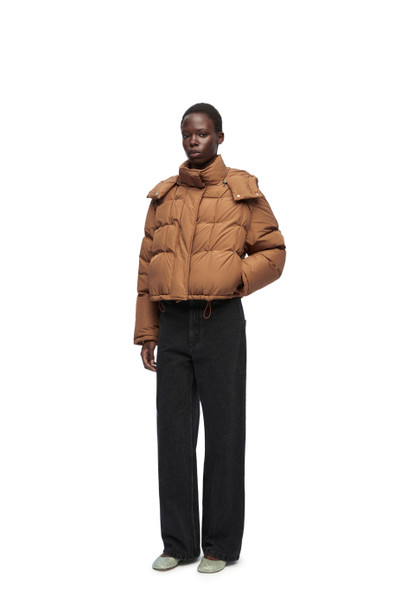 Loewe Puffer jacket in nylon outlook