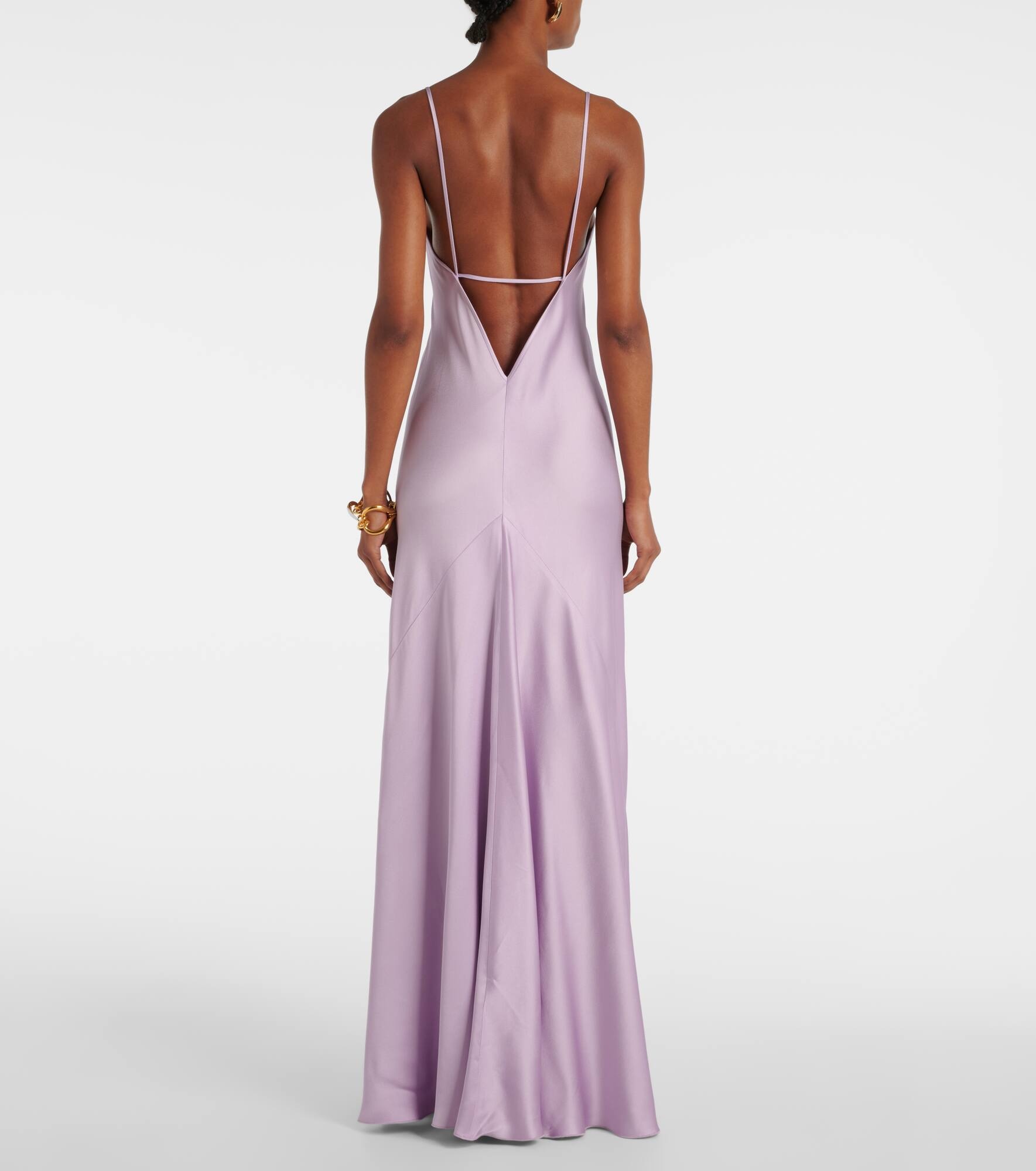 Satin gown - 3