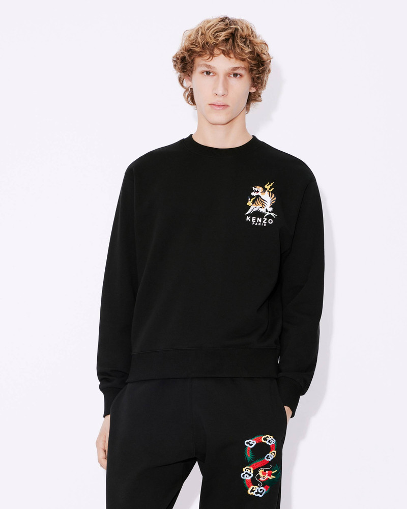 'Year of the Dragon' classic embroidered sweatshirt 3