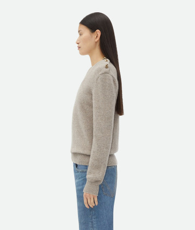 Bottega Veneta Cashmere Sweater With Knot Buttons outlook