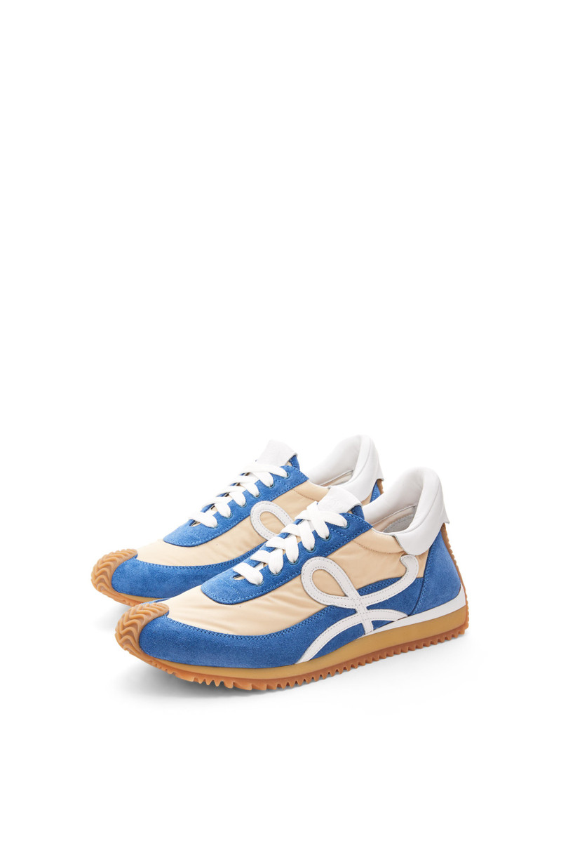 Loewe Flow Runner in nylon and suede outlook