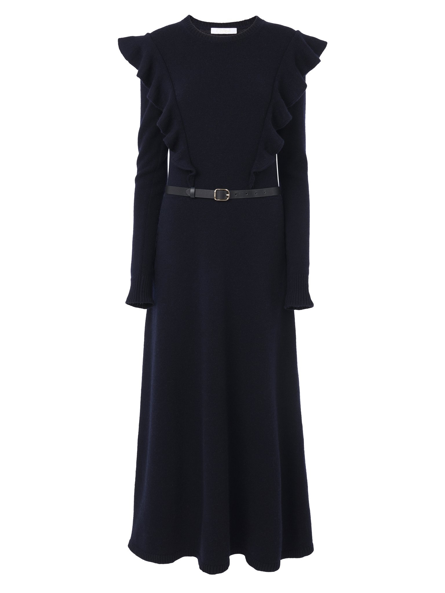 LONG KNIT DRESS - 1
