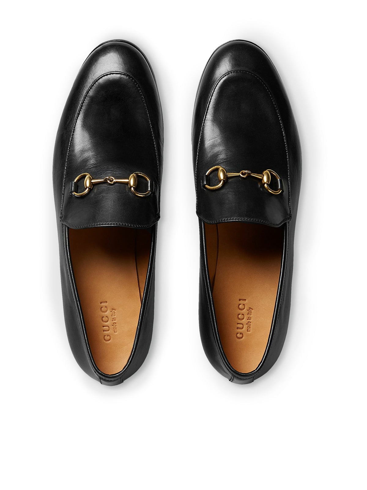 GUCCI JORDAAN LEATHER LOAFER - 4