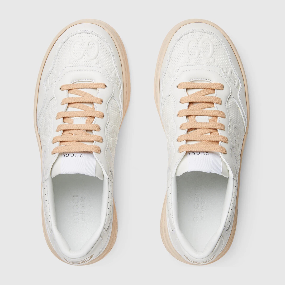 Women's GG embossed sneaker - 3
