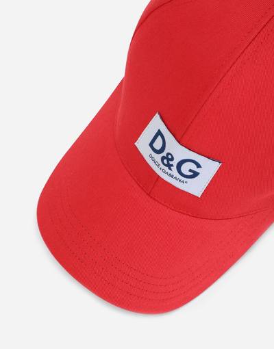 Dolce & Gabbana Baseball cap with D&G patch outlook