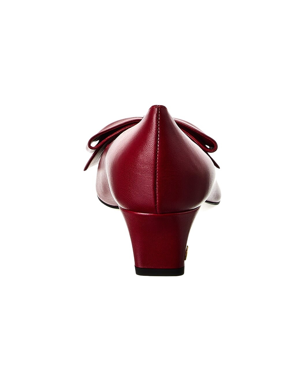 Valentino Bow 45 Leather Pump - 3