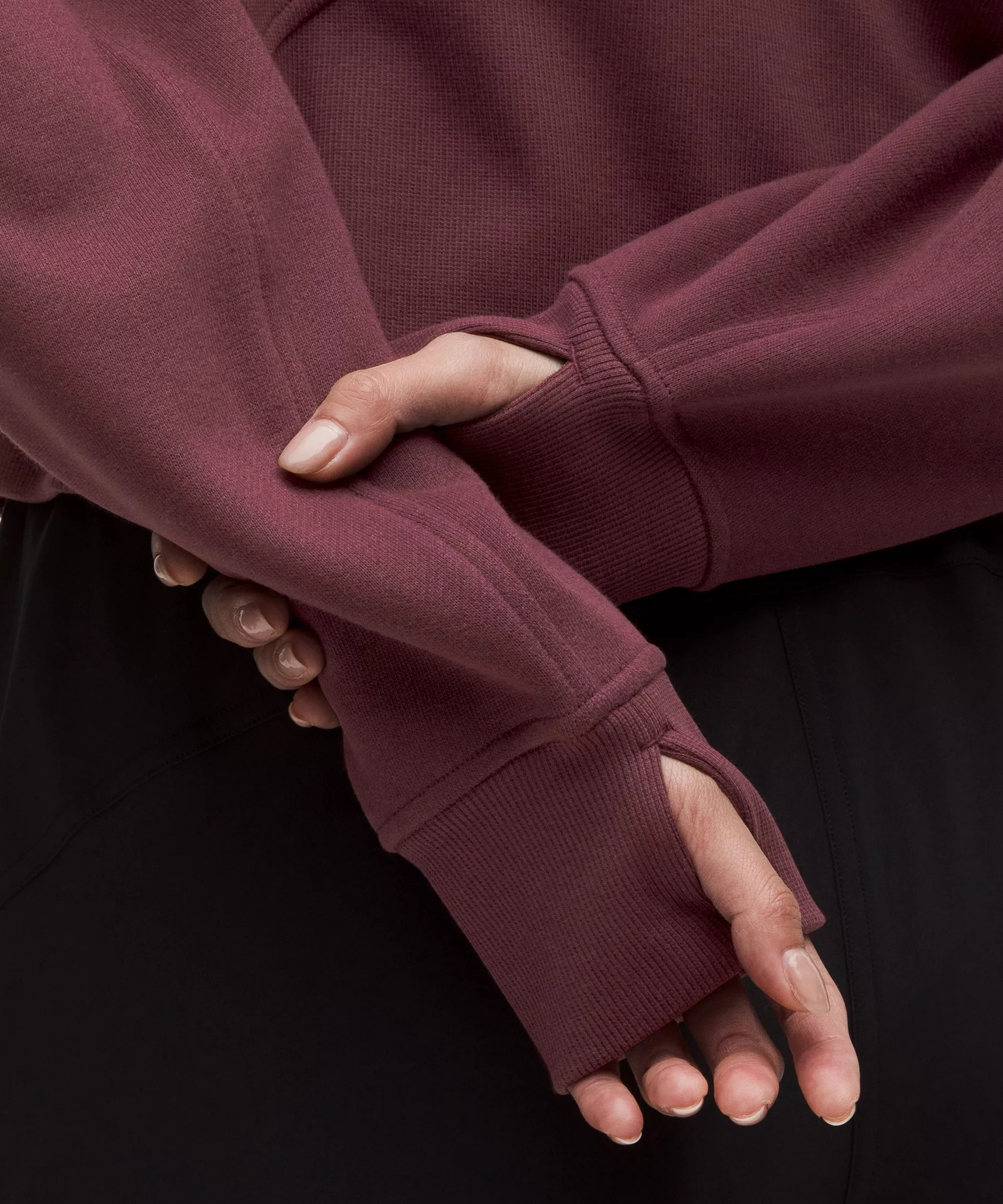Scuba Oversized Half-Zip Hoodie - 6