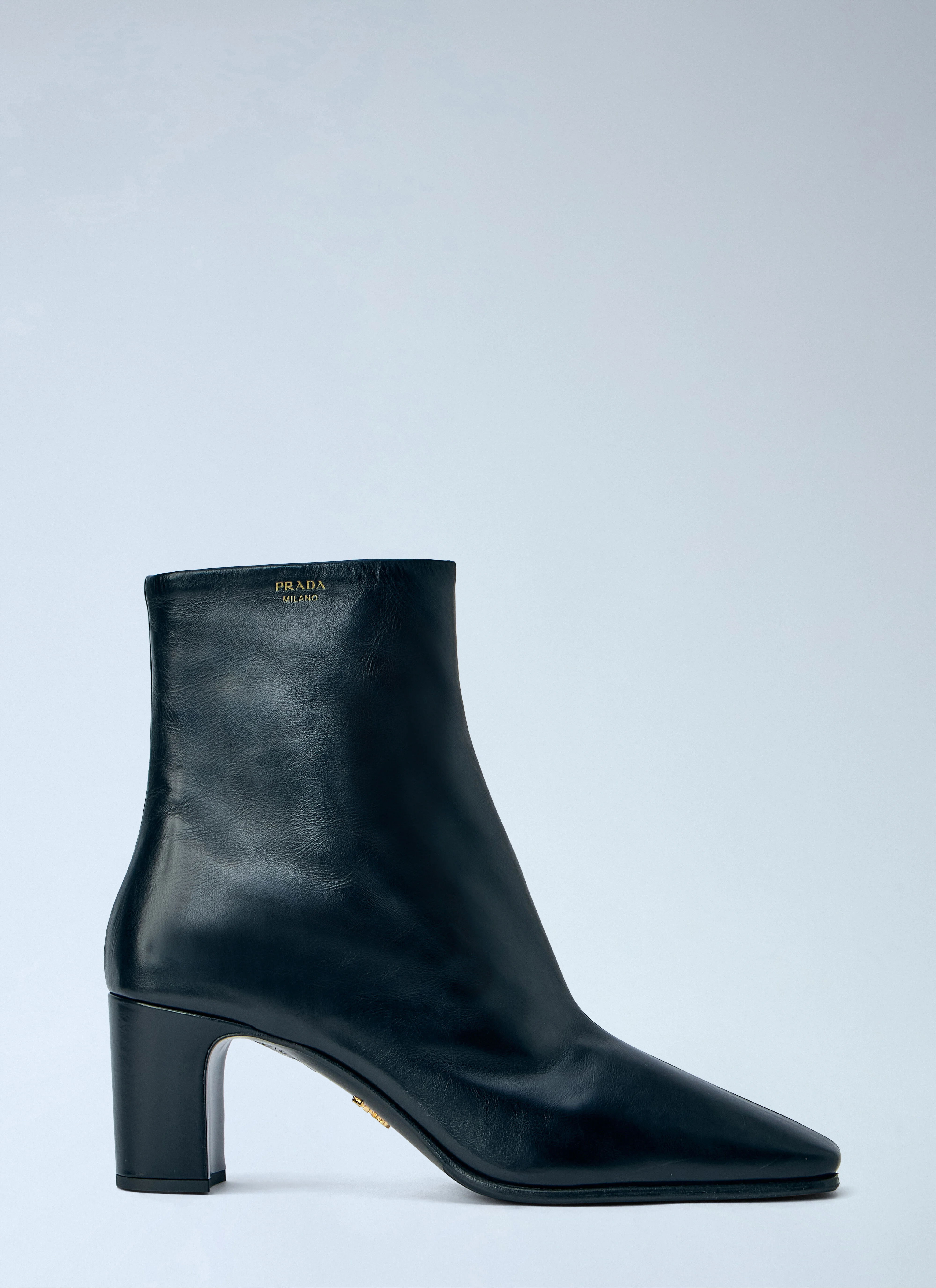 Leather Booties - 1
