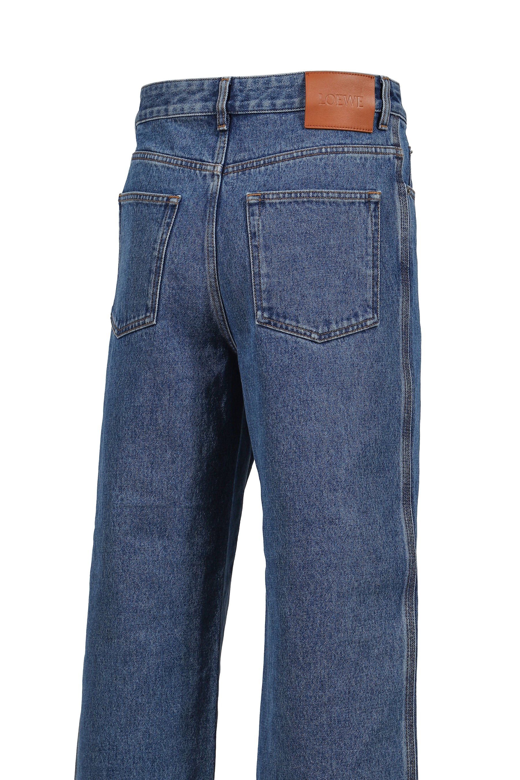 ANAGRAM BAGGY JEANS AF / MID BLUE DENIM - 5