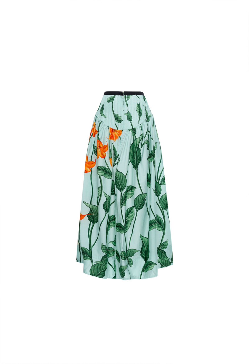 Alcachofa Sabanero Dorado Maxi Skirt 5