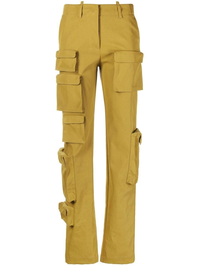 Co Multipocket straight-leg cargo trousers 1