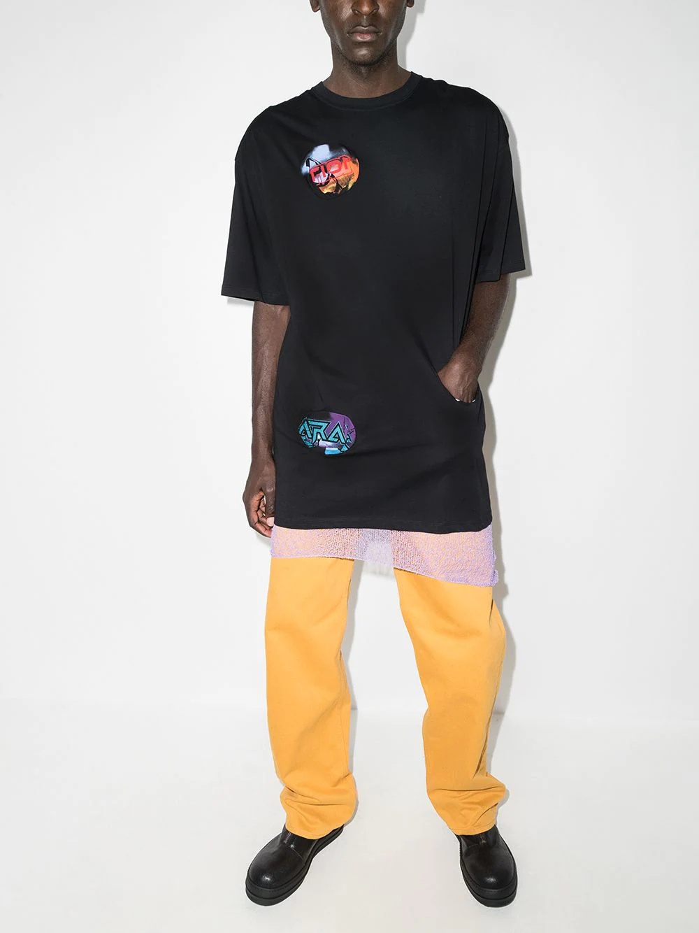 Pocket Holes oversized T-shirt - 5