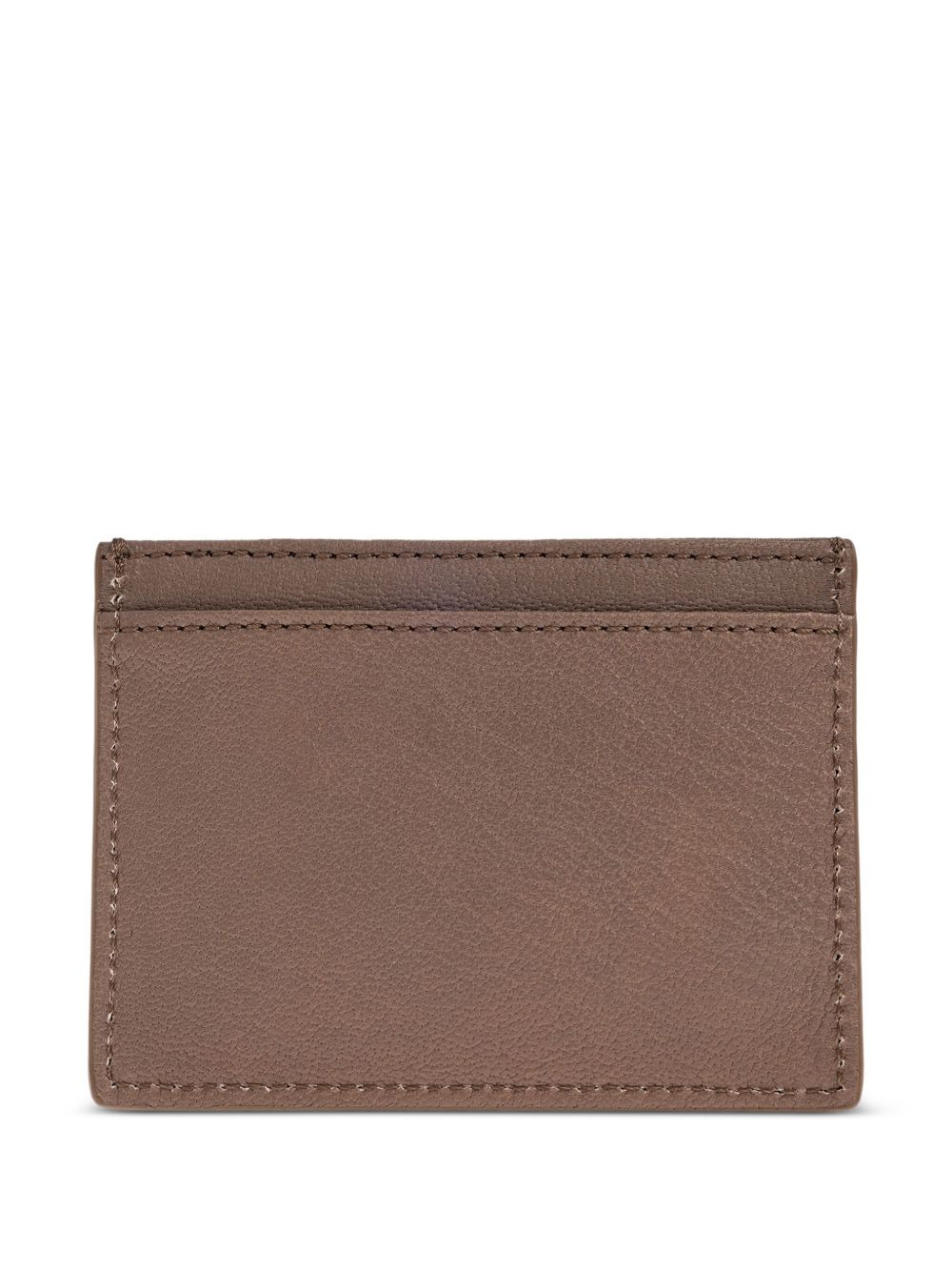 Orb-embellished leather card holder - 2