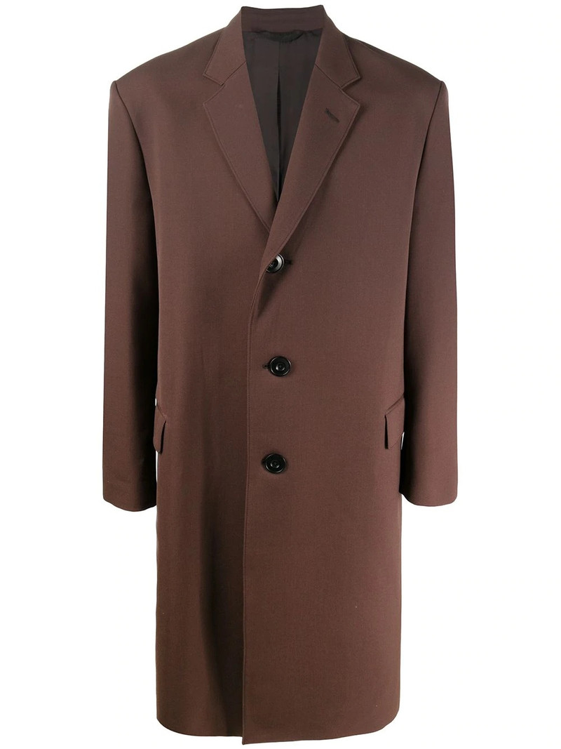 Lemaire poly-wool suit coat outlook