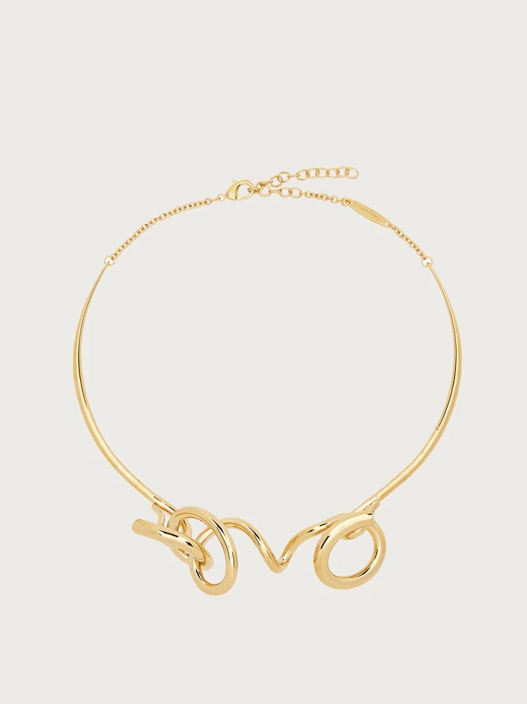 SCULPTURE NECKLACE - 1