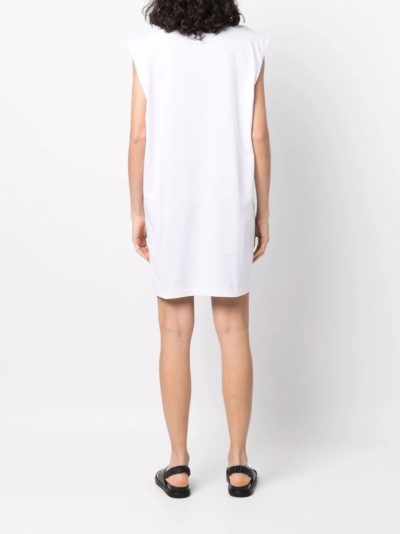 x Tomaga printed sleeveless T-shirt dress 4