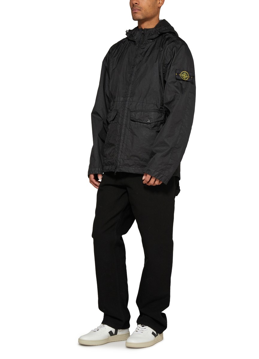 Jacket with logo patch - 2