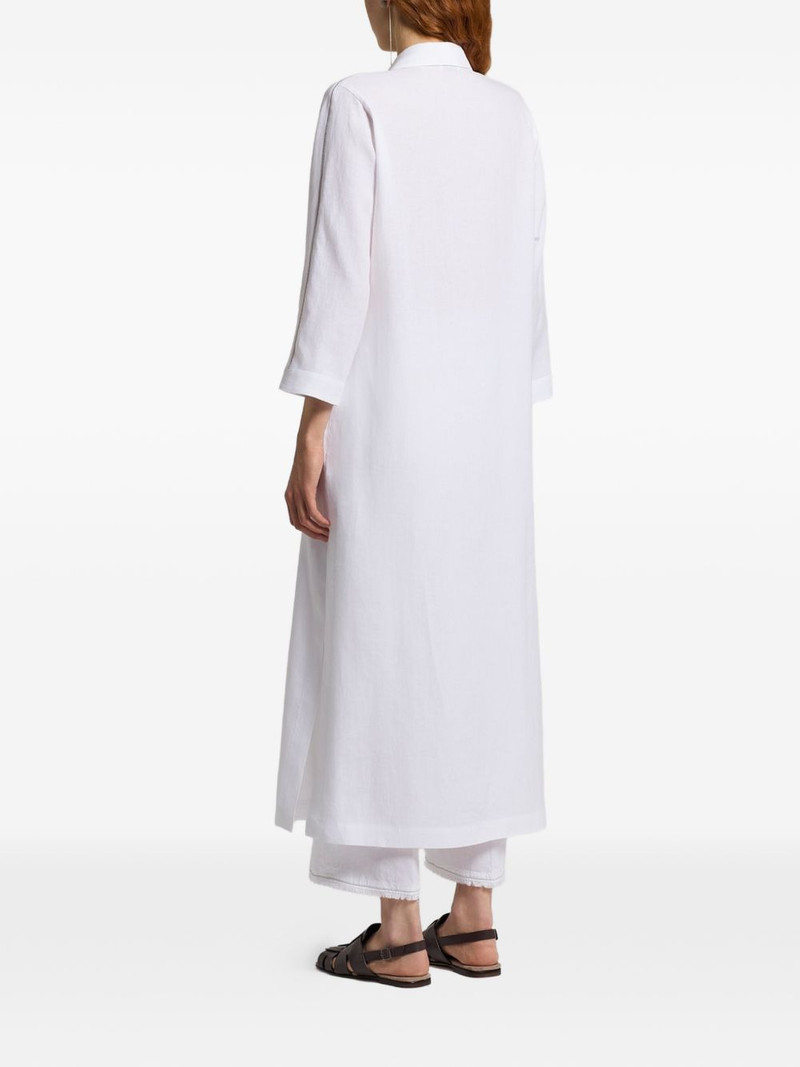 V-neck shirt-style maxi dress 3