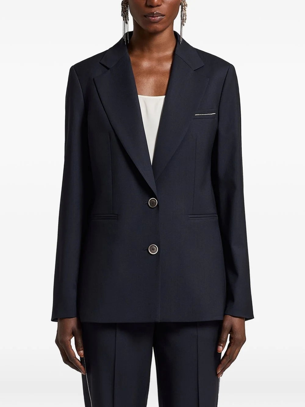 Loro Piana merino wool blazer - 1