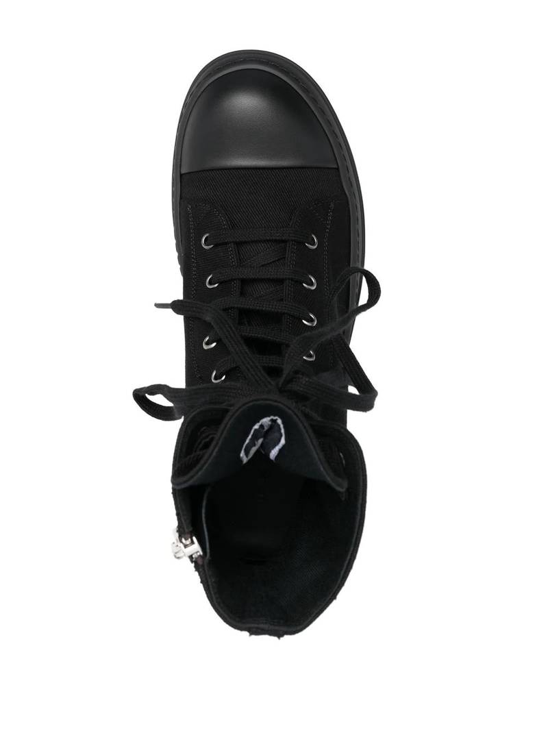 zipped 높은 최고 sneakers 4