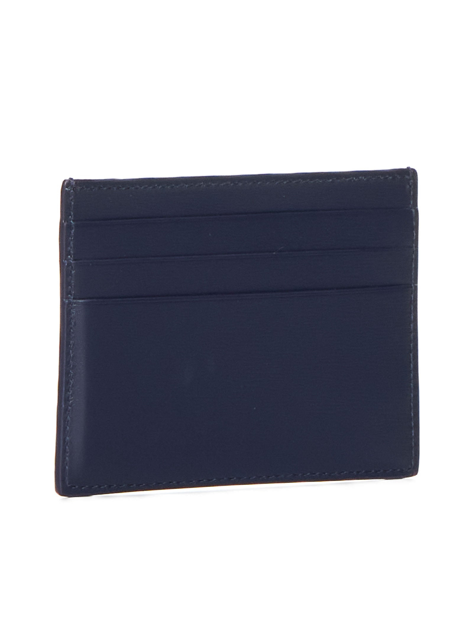 Leather cardholder with logo - 3