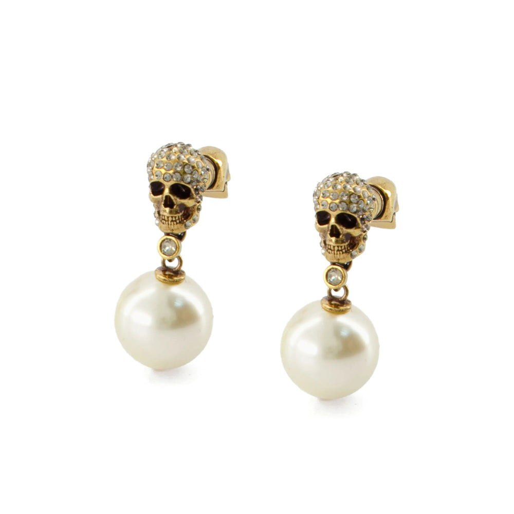 Alexander Mcqueen Gold Earrings Women - 3