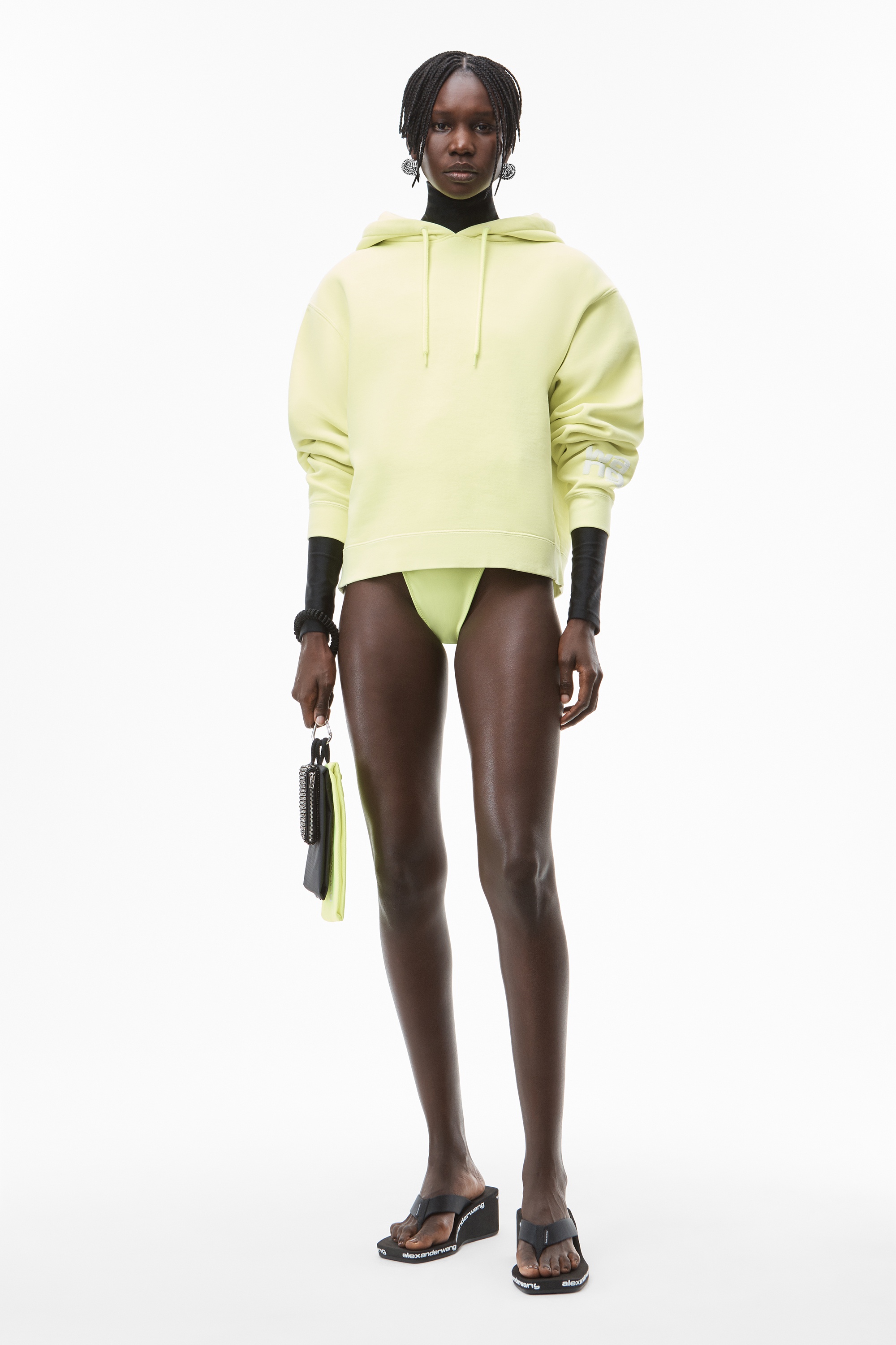 PUFF LOGO HOODIE IN STRUCTURED TERRY - 6