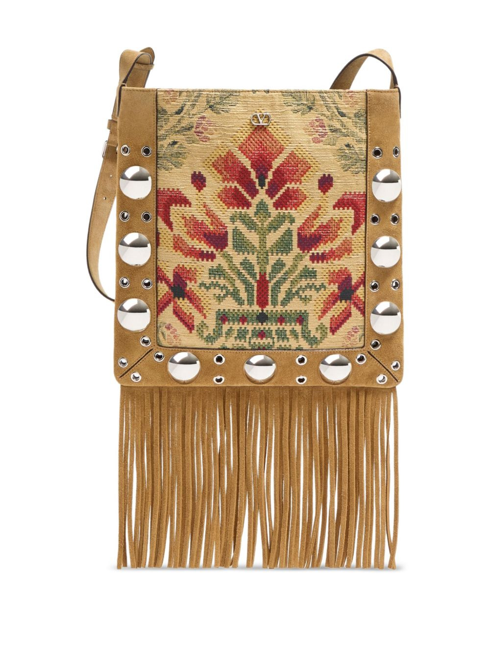 Nellcôte suede shoulder bag - 4
